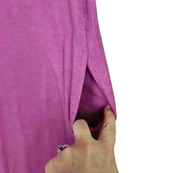 LOGO by Lori Goldstein raspberry maxi dress, size XS - Picture 3 of 6